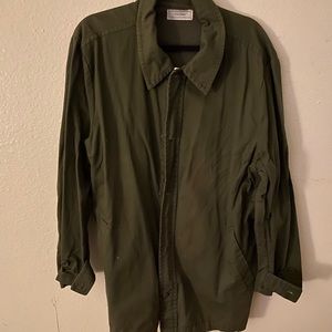 Five Four Raincoat Green PREOWNED